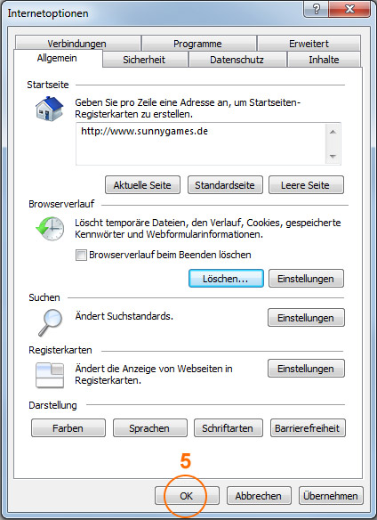 Browser-Cache leeren im Internet Explorer 4/5